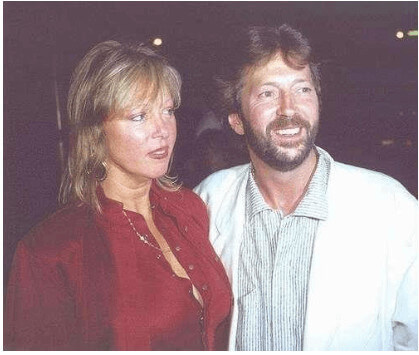 Eric Clapton and Pattie Boyd